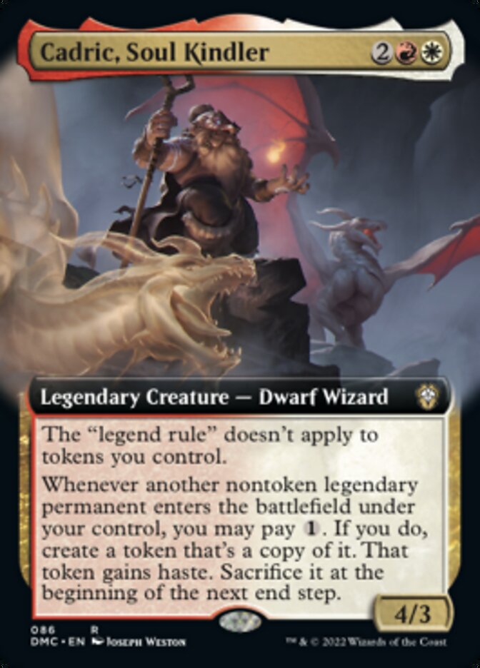 Cadric, Soul Kindler (Extended Art) [Dominaria United Commander] | Impulse Games and Hobbies