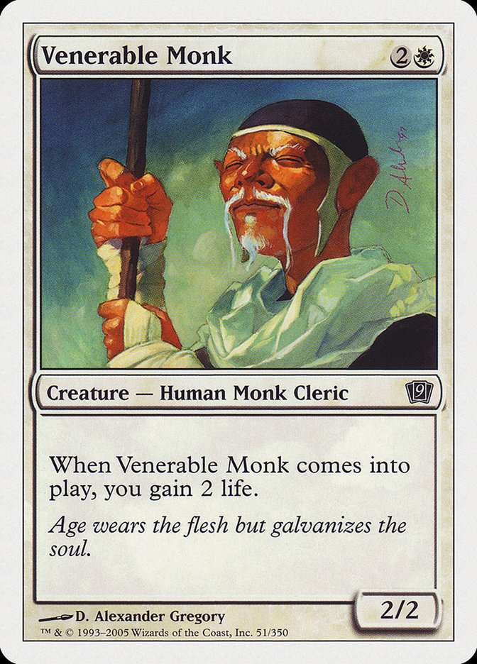 Venerable Monk [Ninth Edition] | Impulse Games and Hobbies