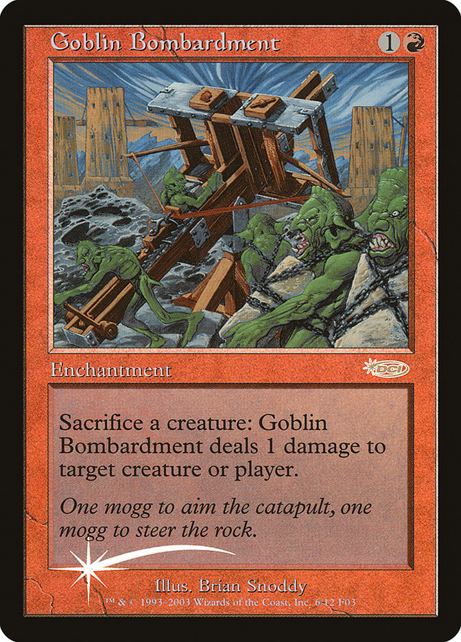 Goblin Bombardment [Friday Night Magic 2003] | Impulse Games and Hobbies