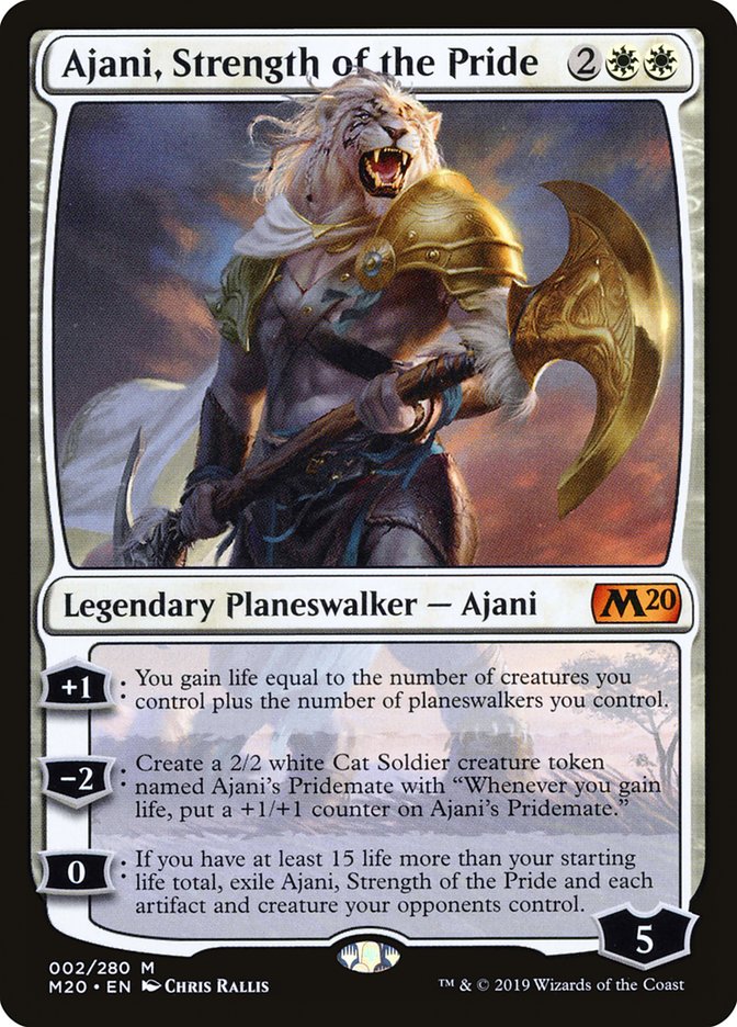 Ajani, Strength of the Pride [Core Set 2020] | Impulse Games and Hobbies