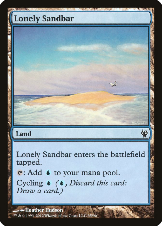 Lonely Sandbar [Duel Decks: Izzet vs. Golgari] | Impulse Games and Hobbies