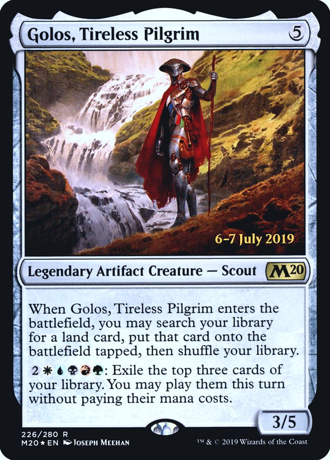 Golos, Tireless Pilgrim  [Core Set 2020 Prerelease Promos] | Impulse Games and Hobbies