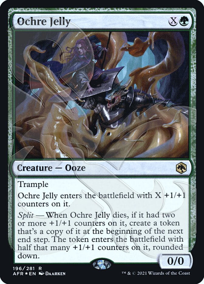 Ochre Jelly (Ampersand Promo) [Dungeons & Dragons: Adventures in the Forgotten Realms Promos] | Impulse Games and Hobbies