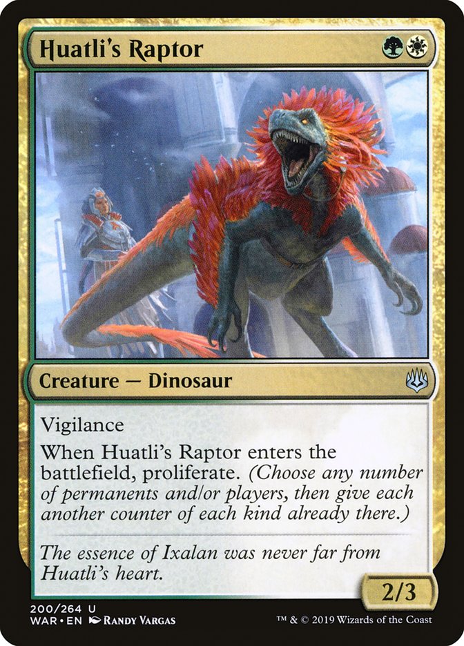 Huatli's Raptor [War of the Spark] | Impulse Games and Hobbies