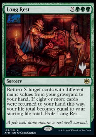 Long Rest (Promo Pack) [Dungeons & Dragons: Adventures in the Forgotten Realms Promos] | Impulse Games and Hobbies