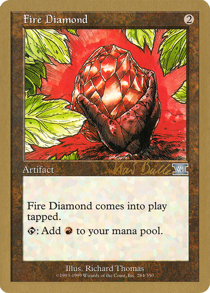 Fire Diamond (Kai Budde) [World Championship Decks 1999] | Impulse Games and Hobbies