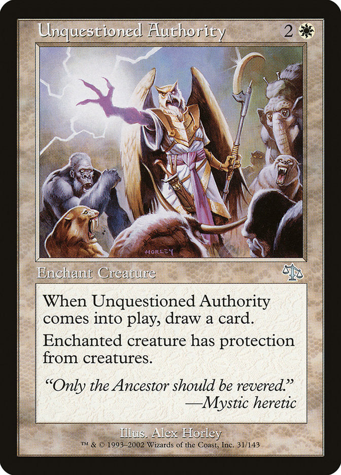 Unquestioned Authority [Judgment] | Impulse Games and Hobbies