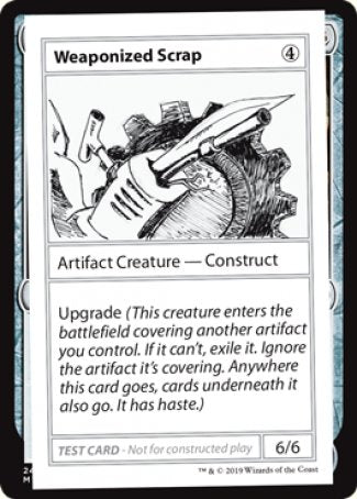 Weaponized Scrap (2021 Edition) [Mystery Booster Playtest Cards] | Impulse Games and Hobbies