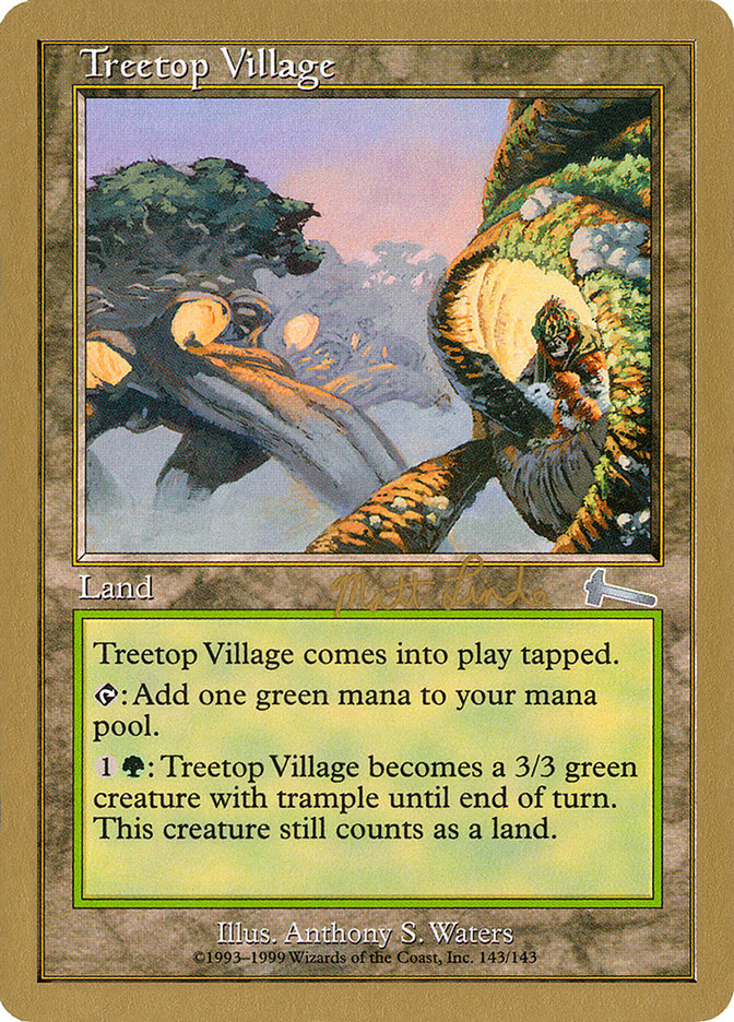 Treetop Village (Matt Linde) [World Championship Decks 1999] | Impulse Games and Hobbies