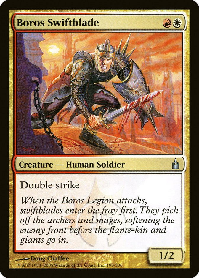 Boros Swiftblade [Ravnica: City of Guilds] | Impulse Games and Hobbies