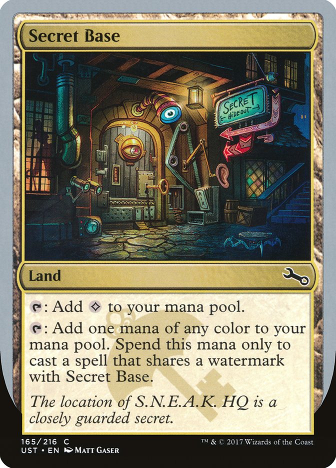 Secret Base (Artist: Matt Gaser) [Unstable] | Impulse Games and Hobbies
