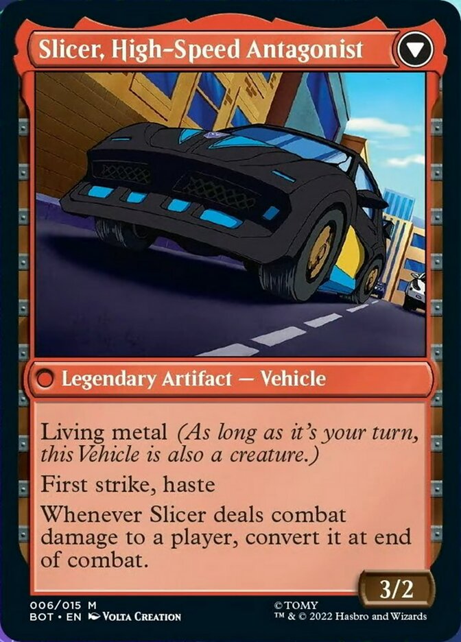 Slicer, Hired Muscle // Slicer, High-Speed Antagonist [Universes Beyond: Transformers] | Impulse Games and Hobbies