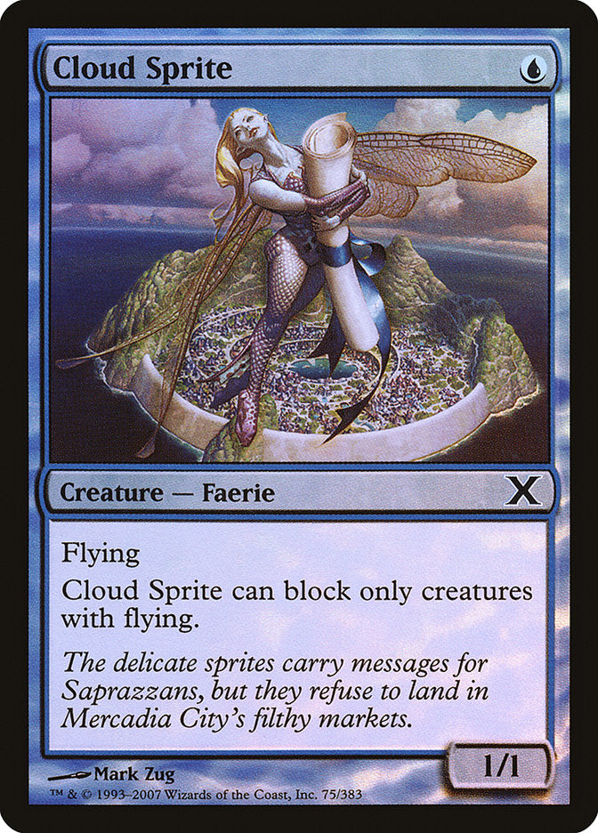 Cloud Sprite (Premium Foil) [Tenth Edition] | Impulse Games and Hobbies