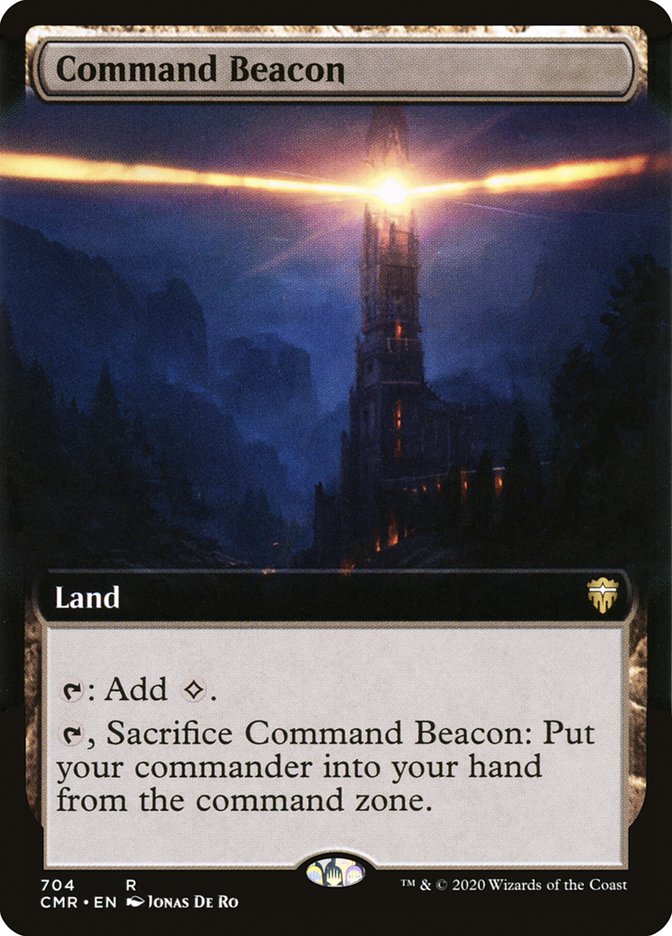 Command Beacon (Extended Art) [Commander Legends] | Impulse Games and Hobbies