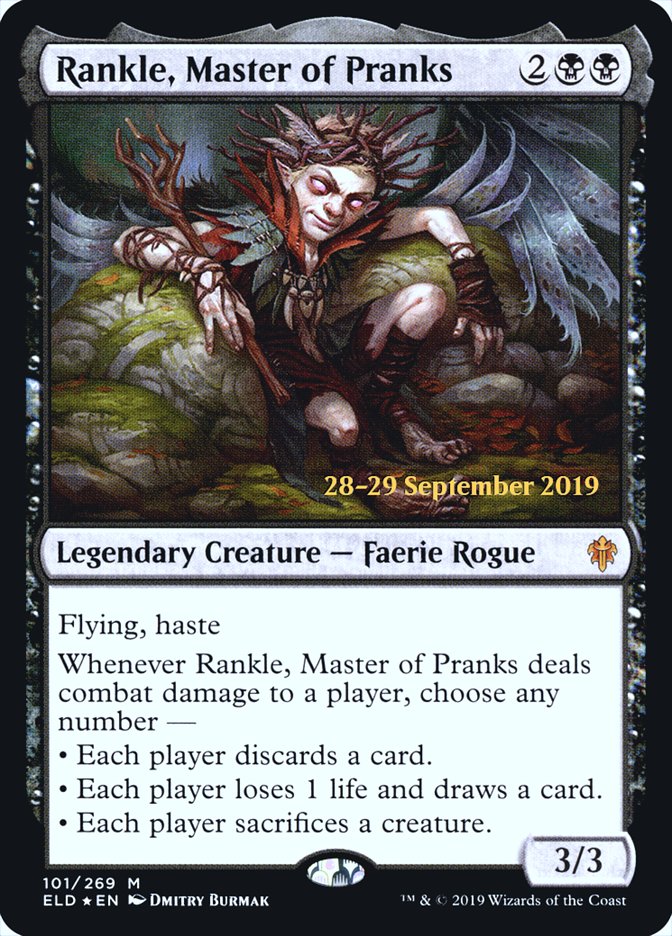 Rankle, Master of Pranks  [Throne of Eldraine Prerelease Promos] | Impulse Games and Hobbies