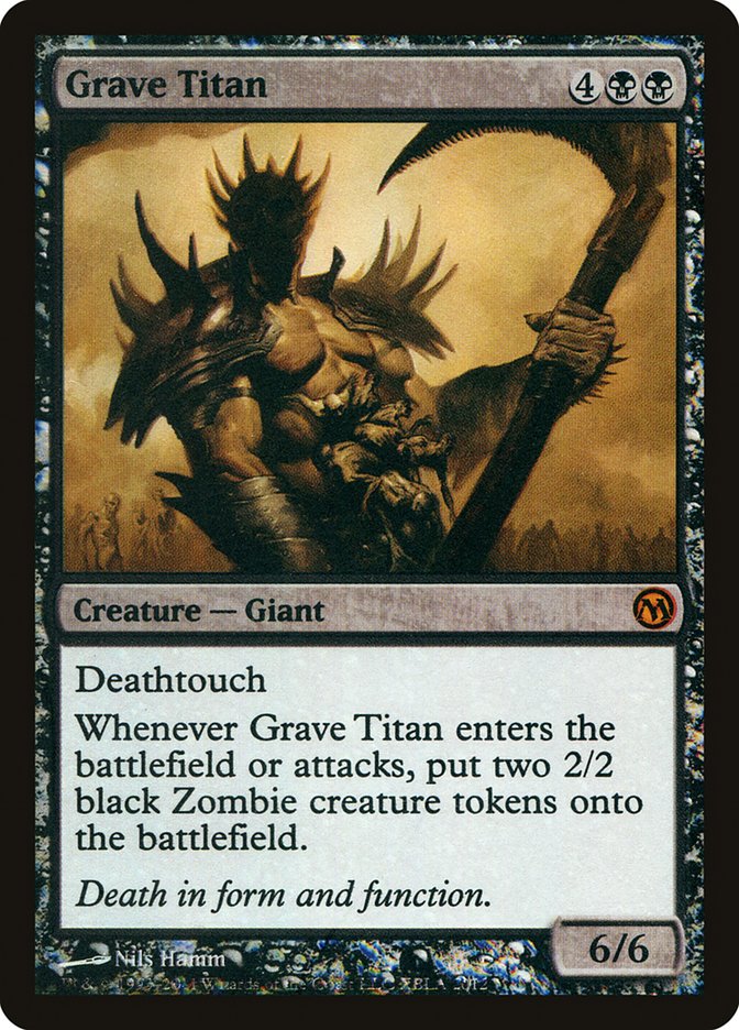 Grave Titan (Duels of the Planeswalkers Promos) [Duels of the Planeswalkers Promos 2011] | Impulse Games and Hobbies