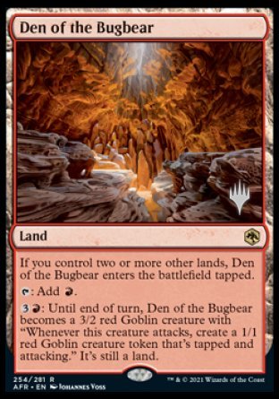 Den of the Bugbear (Promo Pack) [Dungeons & Dragons: Adventures in the Forgotten Realms Promos] | Impulse Games and Hobbies
