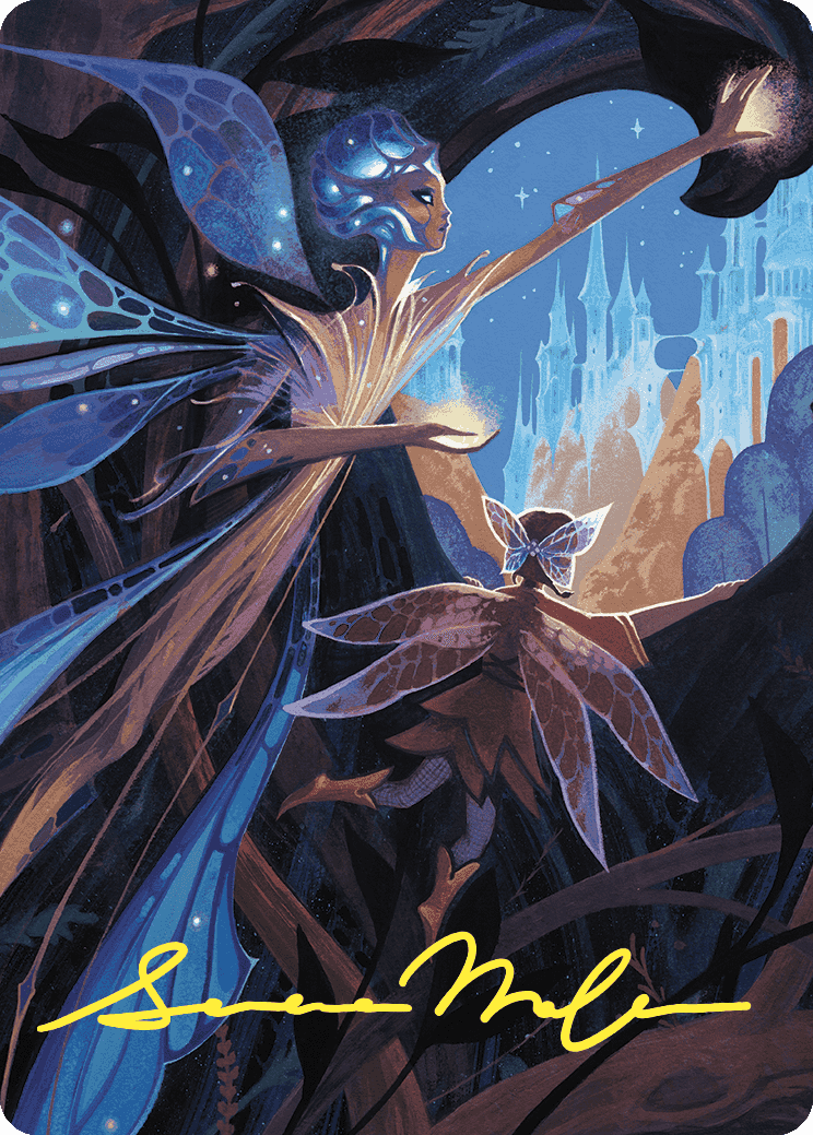 Kindred Discovery Art Card (Gold-Stamped Signature) [Wilds of Eldraine Art Series] | Impulse Games and Hobbies