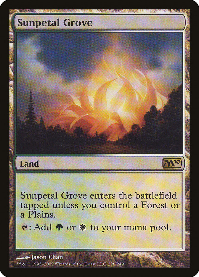 Sunpetal Grove [Magic 2010] | Impulse Games and Hobbies