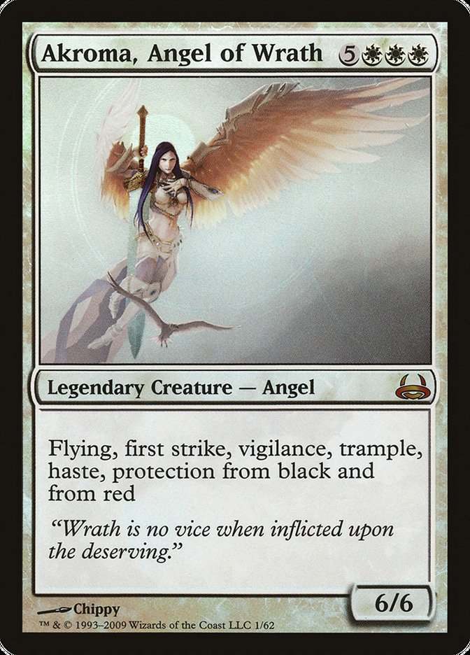 Akroma, Angel of Wrath [Duel Decks: Divine vs. Demonic] | Impulse Games and Hobbies