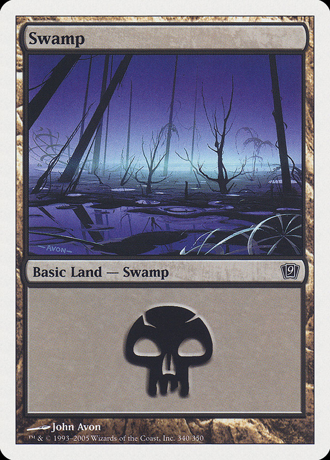 Swamp (340) [Ninth Edition] | Impulse Games and Hobbies