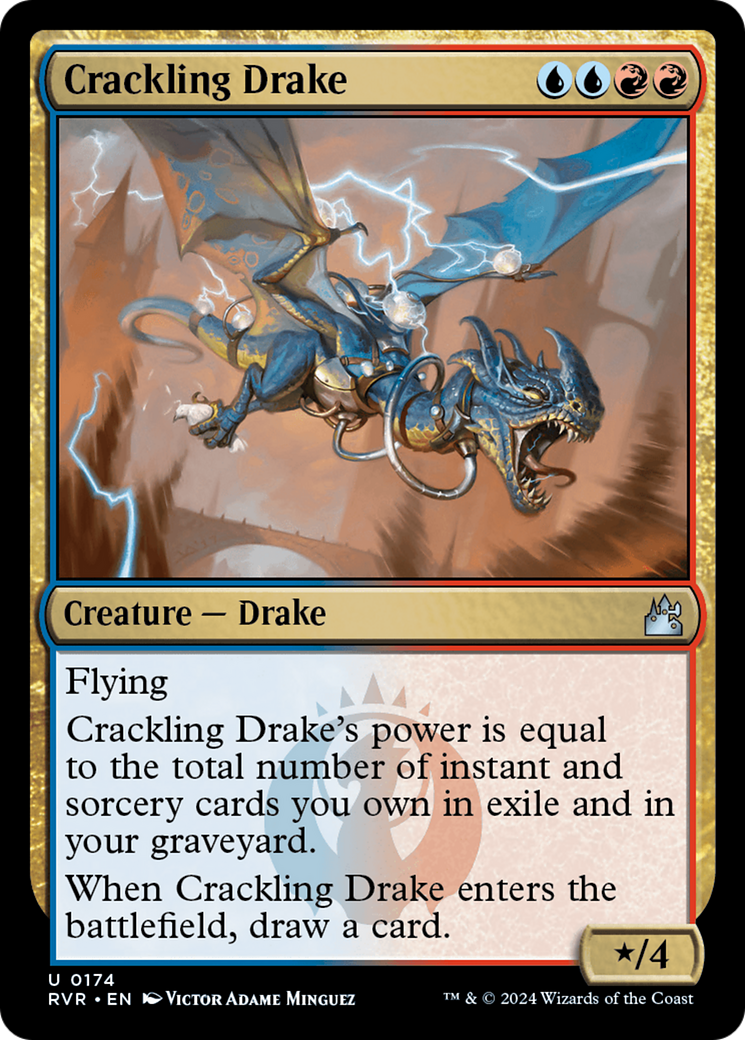 Crackling Drake [Ravnica Remastered] | Impulse Games and Hobbies