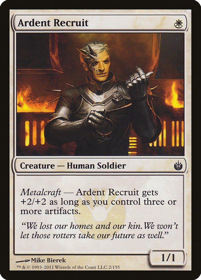 Ardent Recruit [Mirrodin Besieged] | Impulse Games and Hobbies