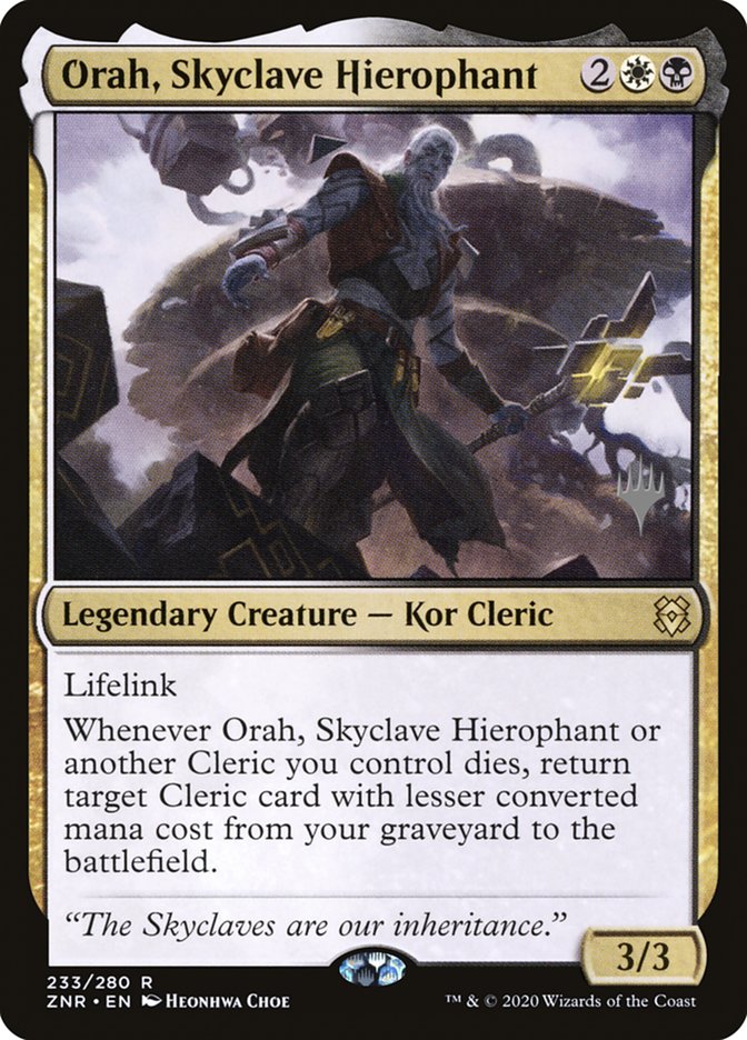 Orah, Skyclave Hierophant (Promo Pack) [Zendikar Rising Promos] | Impulse Games and Hobbies