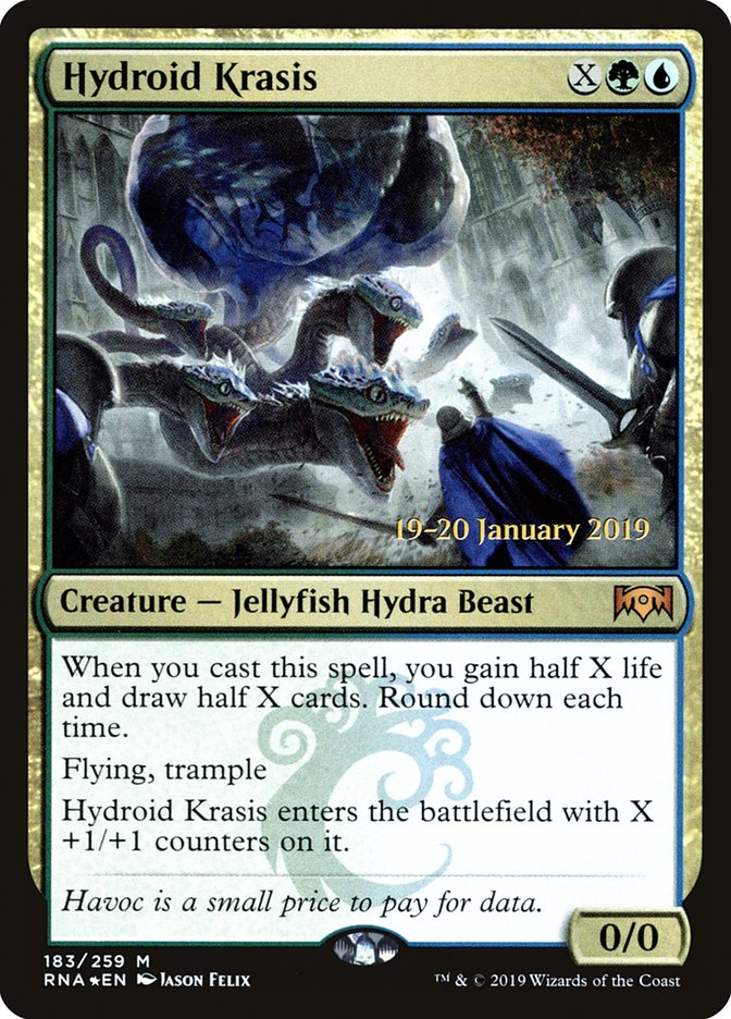 Hydroid Krasis [Ravnica Allegiance Prerelease Promos] | Impulse Games and Hobbies