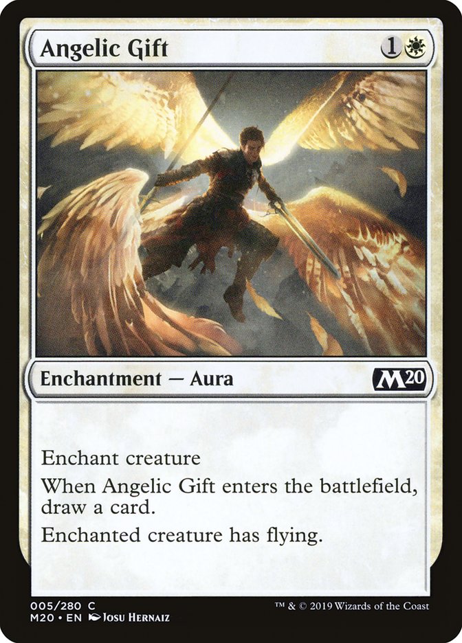 Angelic Gift [Core Set 2020] | Impulse Games and Hobbies