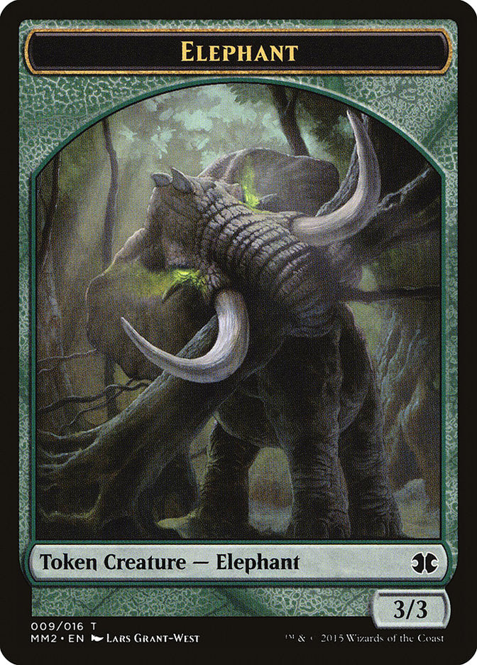 Elephant Token [Modern Masters 2015 Tokens] | Impulse Games and Hobbies