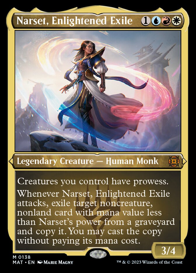 Narset, Enlightened Exile (Foil Etched) [March of the Machine: The Aftermath] | Impulse Games and Hobbies
