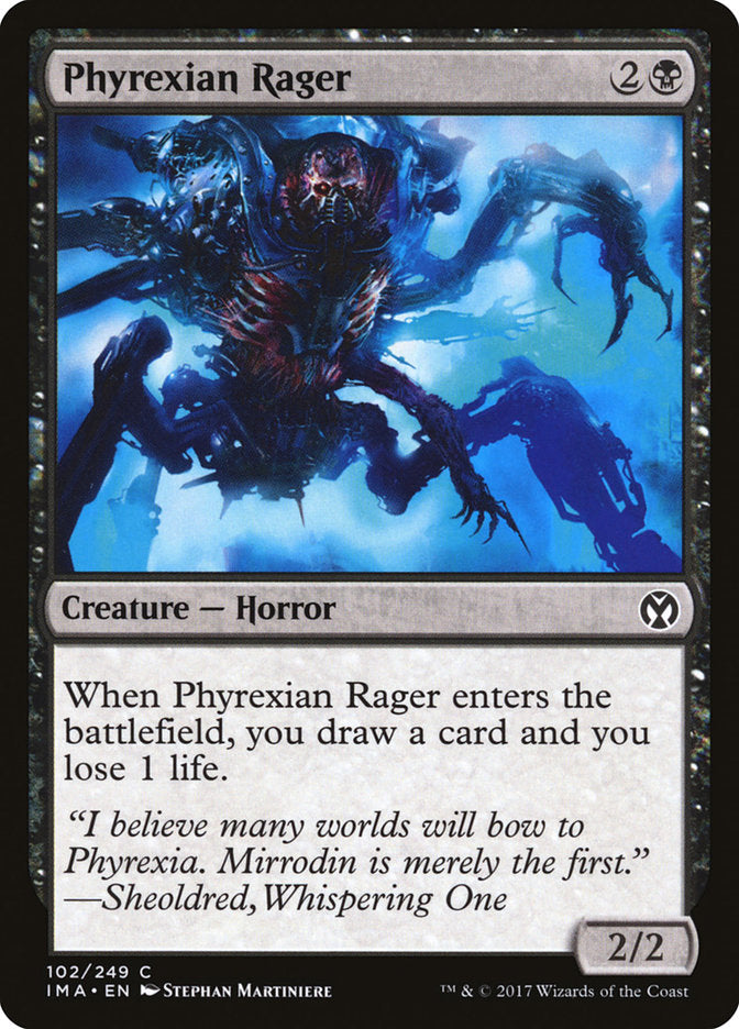 Phyrexian Rager [Iconic Masters] | Impulse Games and Hobbies