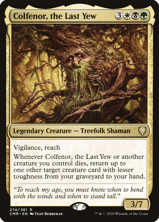 Colfenor, the Last Yew [Commander Legends] | Impulse Games and Hobbies