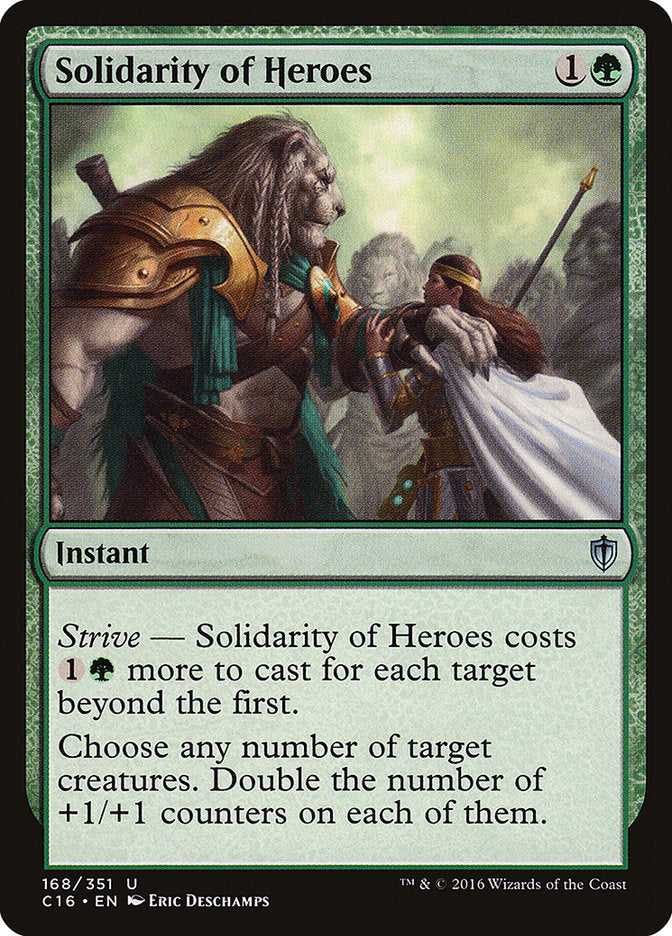 Solidarity of Heroes [Commander 2016] | Impulse Games and Hobbies