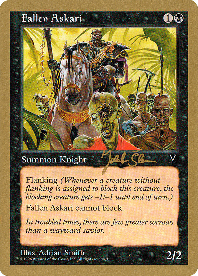 Fallen Askari (Jakub Slemr) [World Championship Decks 1997] | Impulse Games and Hobbies