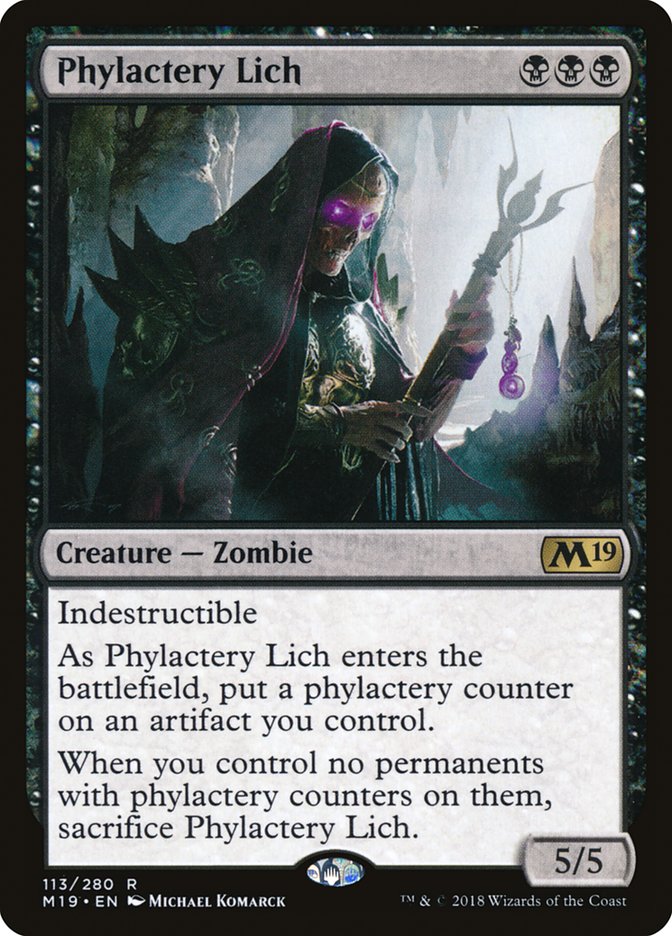Phylactery Lich [Core Set 2019] | Impulse Games and Hobbies
