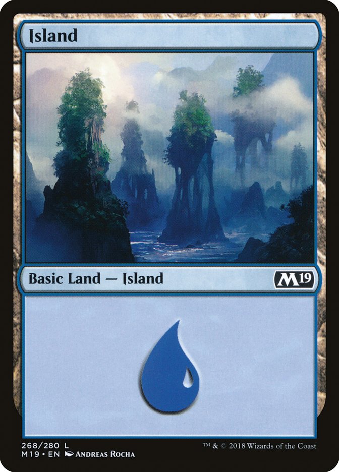 Island (268) [Core Set 2019] | Impulse Games and Hobbies