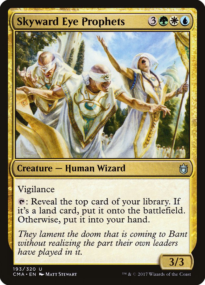 Skyward Eye Prophets [Commander Anthology] | Impulse Games and Hobbies