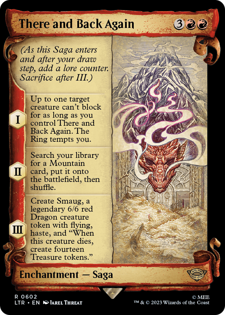There and Back Again [The Lord of the Rings: Tales of Middle-Earth Showcase Scrolls] | Impulse Games and Hobbies