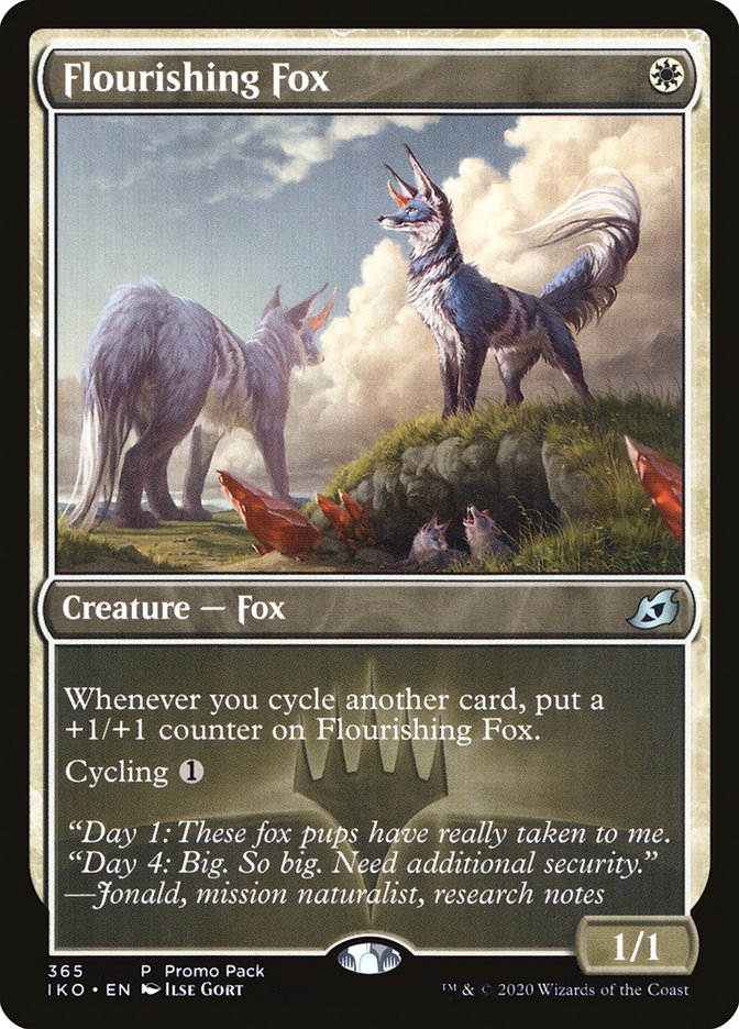 Flourishing Fox (Promo Pack) [Ikoria: Lair of Behemoths Promos] | Impulse Games and Hobbies