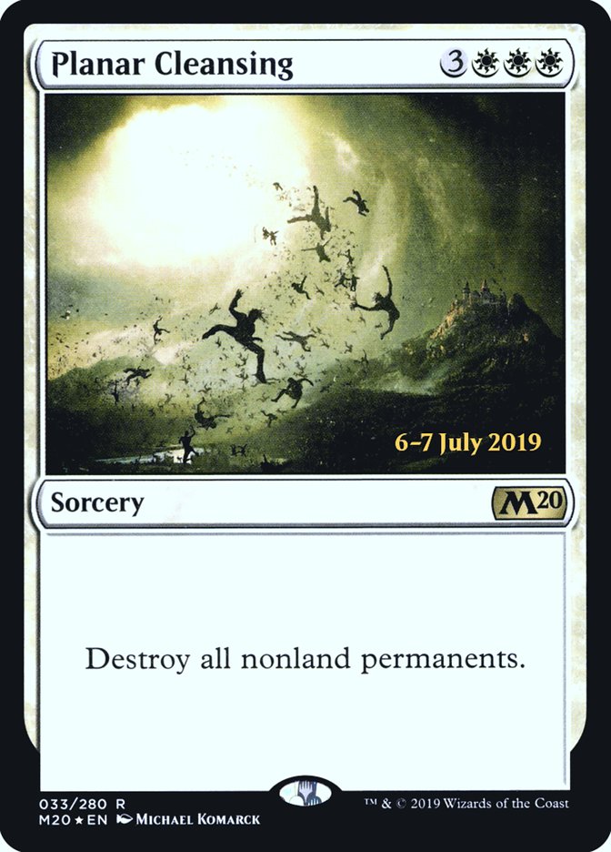Planar Cleansing  [Core Set 2020 Prerelease Promos] | Impulse Games and Hobbies