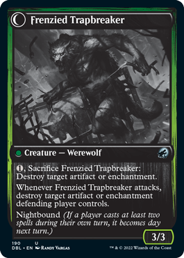 Outland Liberator // Frenzied Trapbreaker [Innistrad: Double Feature] | Impulse Games and Hobbies