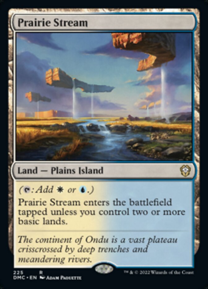 Prairie Stream [Dominaria United Commander] | Impulse Games and Hobbies