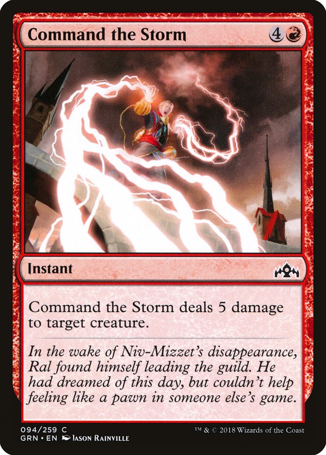 Command the Storm [Guilds of Ravnica] | Impulse Games and Hobbies