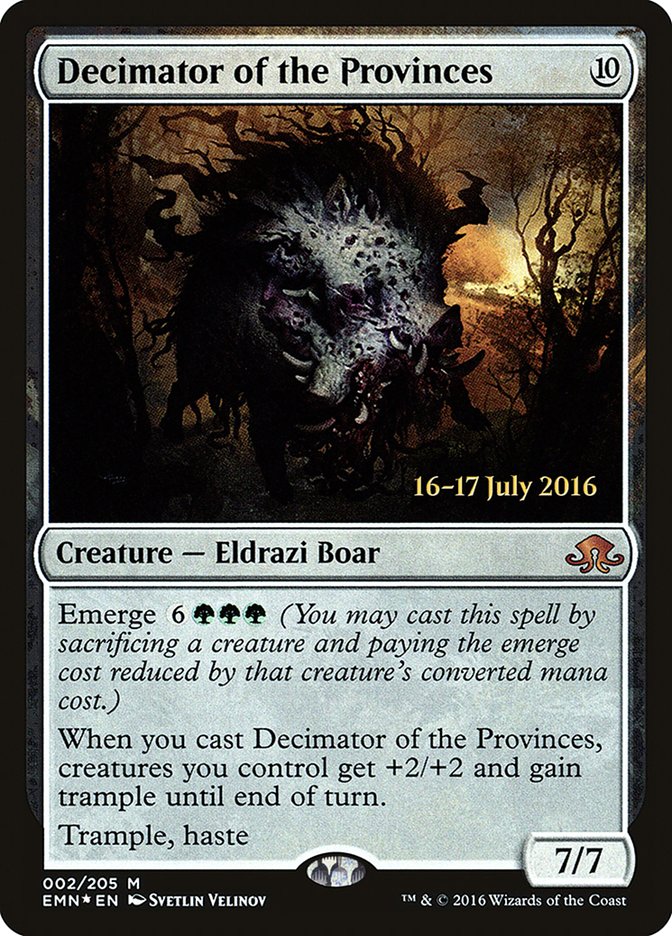 Decimator of the Provinces [Eldritch Moon Prerelease Promos] | Impulse Games and Hobbies