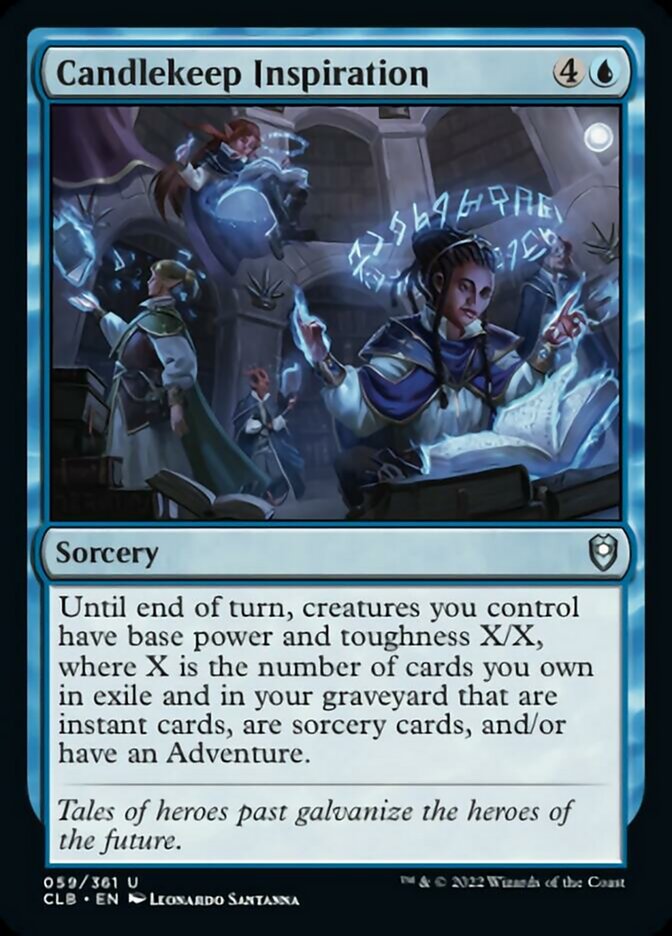 Candlekeep Inspiration [Commander Legends: Battle for Baldur's Gate] | Impulse Games and Hobbies