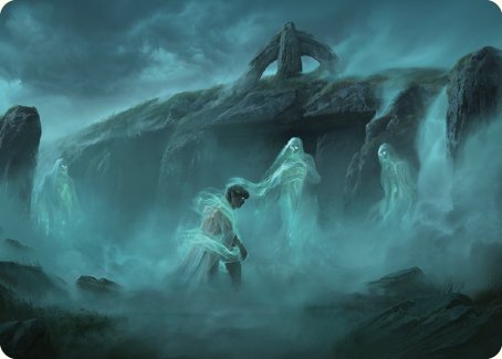 Fog on the Barrow-Downs Art Card [The Lord of the Rings: Tales of Middle-earth Art Series] | Impulse Games and Hobbies