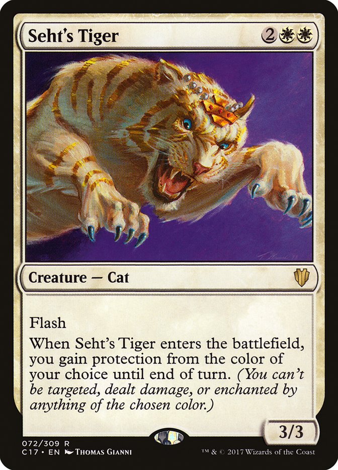 Seht's Tiger [Commander 2017] | Impulse Games and Hobbies