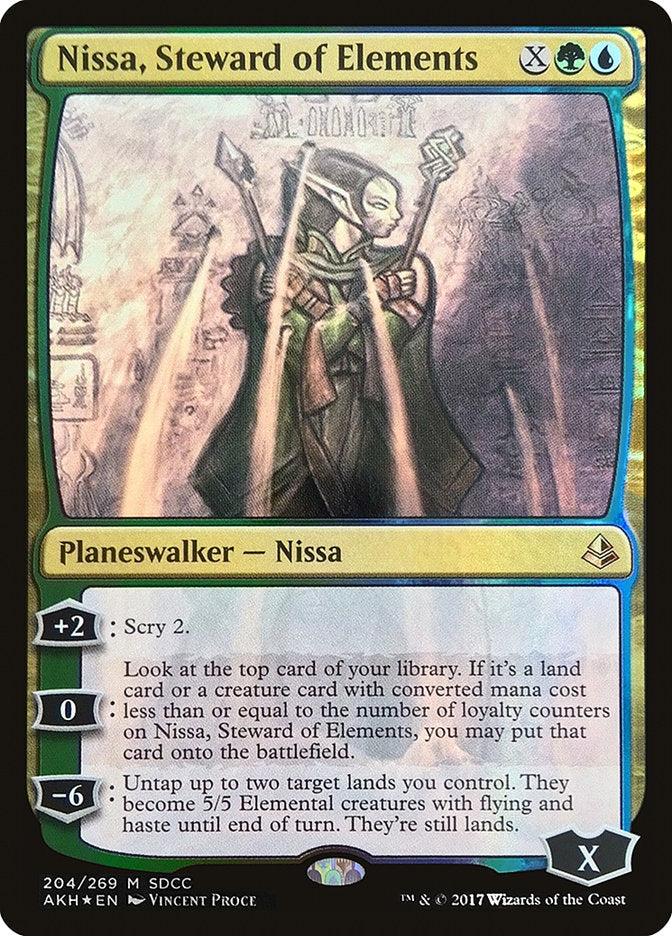 Nissa, Steward of Elements [San Diego Comic-Con 2017] | Impulse Games and Hobbies